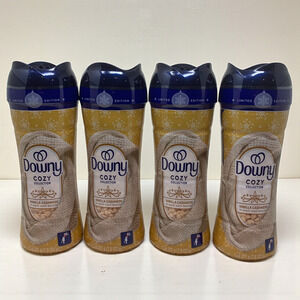 Lot 4 Downy Cozy Collection Vanilla Cashmere Laundry Scent Booster Beads Ltd Ed